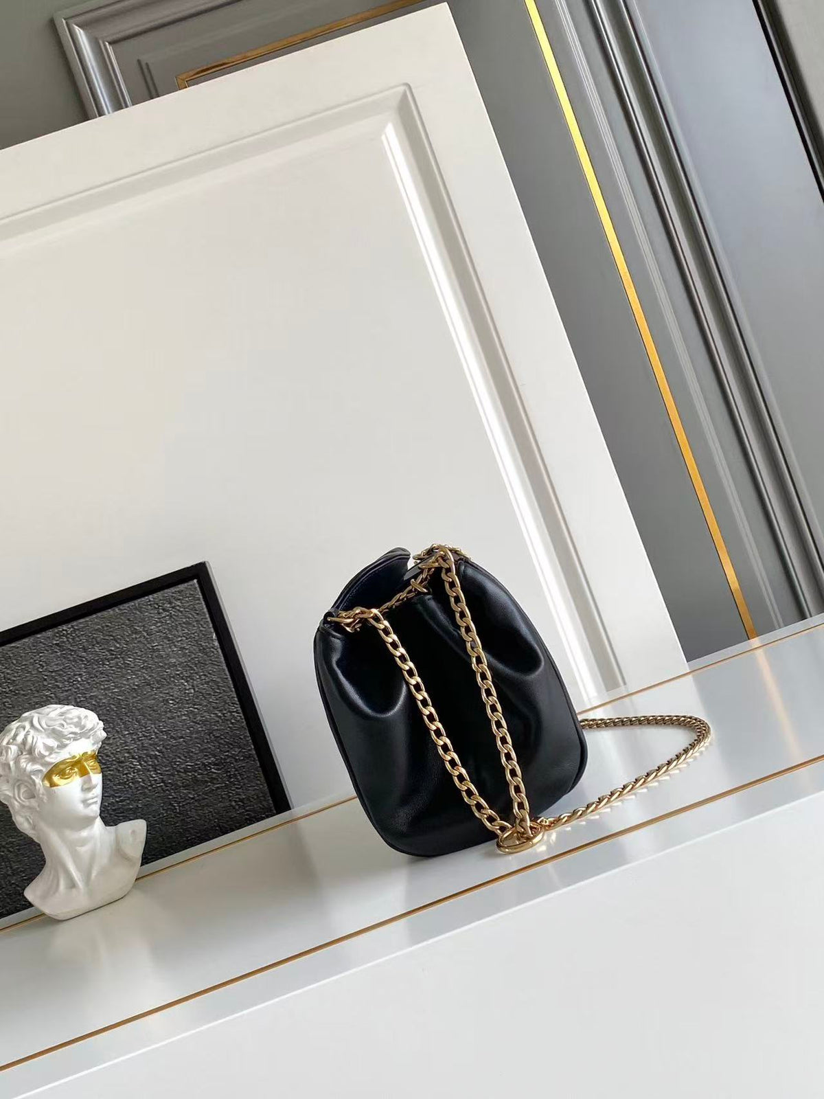 Tumulte small nappa leather bag
