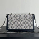 Dionysus series Dionysus bag with monogram and leather accents