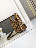 Leopard Print Hobo Bag