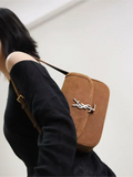 SOLFERINO MINI BOX LEATHER BAG suede