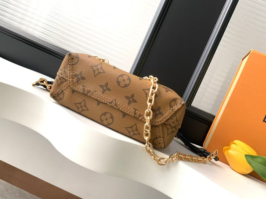 brown monogram handbag series
