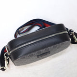 Black GG Imprime Camera Crossbody Bag