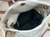 LOULOU PUFFER quilted lambskin bag