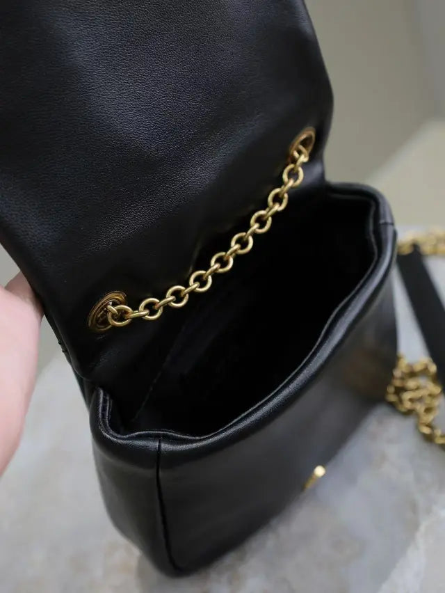 Jamie Mini Shoulder Bag in Smooth Leather