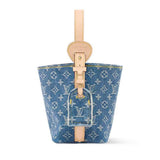 2026 All In BB Monogram Denim Canvas Tote M28107