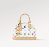 2026 Limited-Edition White-Coated Canvas Collaboration Handbag M13078