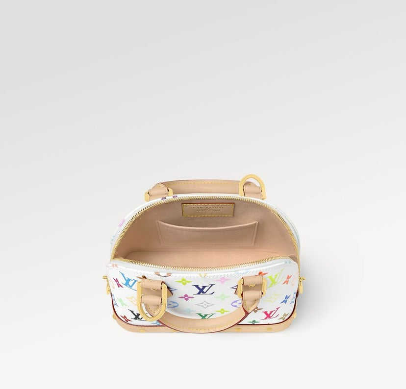 2026 Alma BB Bag in Monogram Multicolore-coated canvas M13078