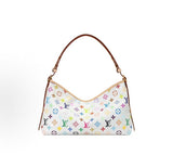 2026 White-Coated Canvas Collaboration Shoulder Bag M27578