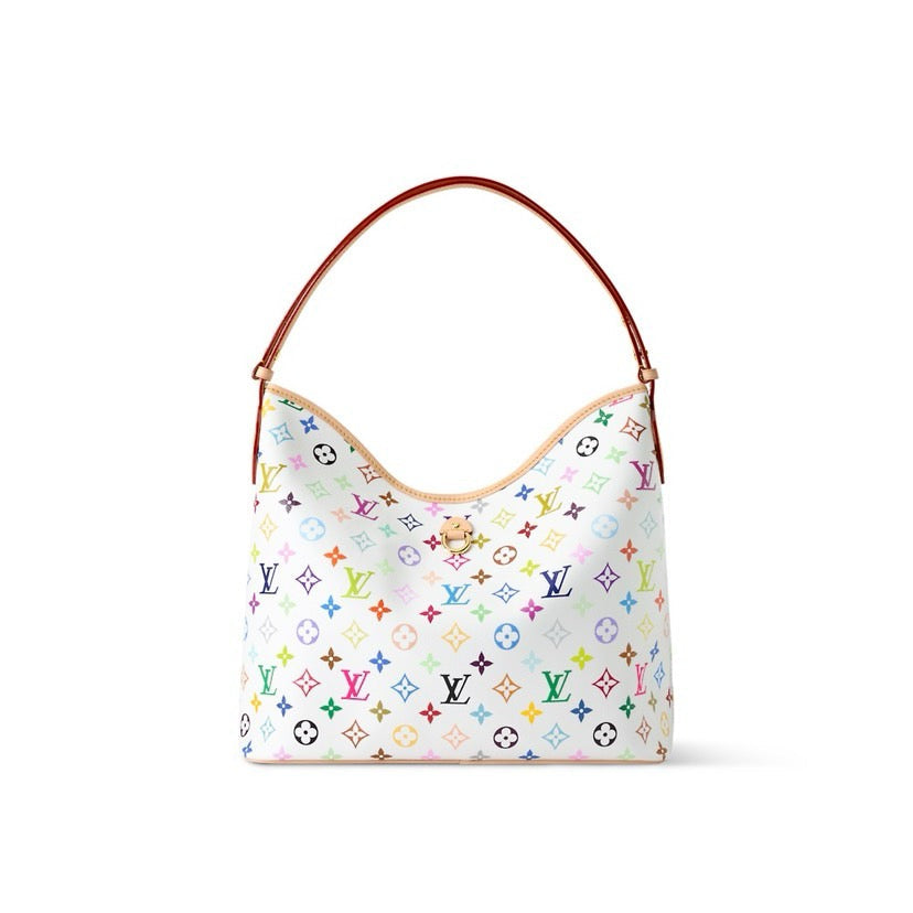 2026 Collaboration White Monogram Canvas Handbag M27582