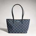 2026 Small Blue Washed GG Denim Tote Bag 875236 FAF8V 4042
