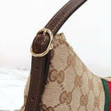 2026 Mini/Small Shoulder Crossbody Bag in Dark Brown GG Canvas 863406 FAFV9 9653