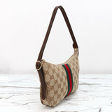 2026 Mini/Small Shoulder Crossbody Bag in Dark Brown GG Canvas 863406 FAFV9 9653