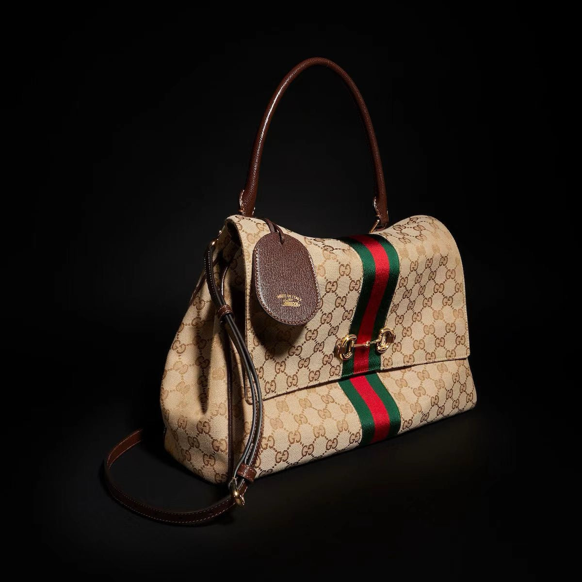 2026 Large Classic Double G Canvas Tote Bag 875019 FAFV9 9653
