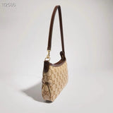 2026 Gossip Collection Brown GG Canvas Small Underarm Bag 875847 FAFY1 9651