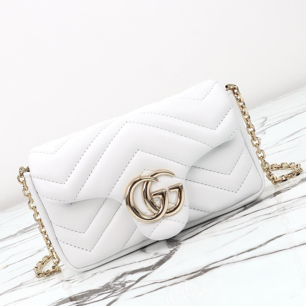 2026 Mini Quilted Flap Shoulder Bag 446744 DTDIT 9022