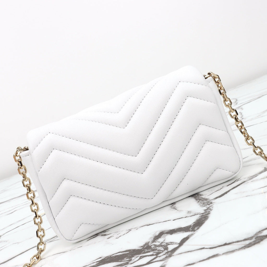 2026 Mini Quilted Flap Shoulder Bag 446744 DTDIT 9022