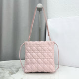 2026 Mini Bucket Bag Soupir Pink Cannage Lambskin S2611OUQA_M19N