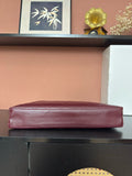 2026 Spring/Summer Collection Large Tote Bag in Deep Burgundy Fine Lambskin AS6241 B24030 U7793