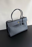 2026 Large Shopping Bag - Black Premium Grained Calfskin Tote AS6289 B24248 94305