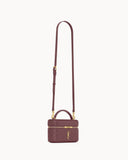 2026 Gaby Burgundy Lambskin Cosmetic Bag 7667311EL07