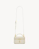 2026 Gaby Off-White Lambskin Cosmetic Bag 7667311EL079207
