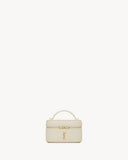 2026 Gaby Off-White Lambskin Cosmetic Bag 7667311EL079207
