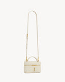 2026 Gaby Off-White Lambskin Cosmetic Bag 7667311EL079207