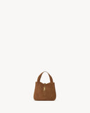 2026 Le 5 à 7 Baby Bea Brown Suede Handbag 872469008IW2885