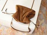 2026 Jamie Brown Suede Drawstring Bag/Shoulder Bag 8627121U8P72916