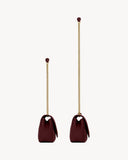 2026 Loulou Series Large  Deep Burgundy Lambskin Shoulder Bag 803541AAEAX6197