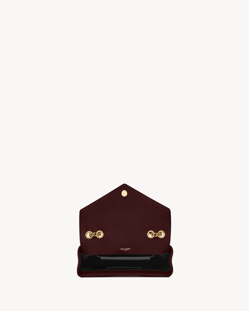 2026 Loulou Series SmallDeep Burgundy Lambskin Shoulder Bag 801437AAEAX6197