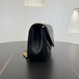 2026 Loulou Small Black Quilted Lambskin Handbag 801437AAEAX1000