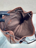 2026 Medium Brown Textured Leather Tote Bag 1BG645_2G6F_F0324_V_OOO