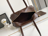 2026 Large Brown Distressed Leather Tote Bag 1BB165_2ZQ6_F0324_V_OOO