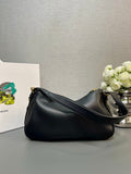 2026 Black Medium Leather Shoulder Bag 1BC229_2CYS_F0002_V_LVM