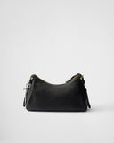 2026 Black Medium Leather Shoulder Bag 1BC229_2CYS_F0002_V_LVM