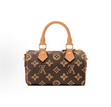2026 Brown Nano Speedy (Monogram Origine) Mini Handbag M28322