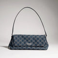 2026 Medium Shoulder Bag, Blue GG Washed Denim 874744 FAF8V 4042